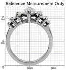 Jewellery Kingdom Marquise Ladies Cubic Zirconia Anniversary Ring (Silver) - Jewelry Rings - British D'sire