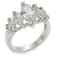 Jewellery Kingdom Marquise Ladies Cubic Zirconia Anniversary Ring (Silver) - Jewelry Rings - British D'sire