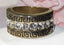 Jewellery Kingdom Mens Greek Key Band Signet Pinky 18kt Steel Cz Wedding Thumb 12m Ring (Gold) - Jewelry Rings - British D'sire