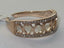 Jewellery Kingdom Rose Gold Ladies Hearts Band Cubic Zirconia Steel Flat Pave Ring - Jewelry Rings - British D'sire
