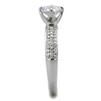 Jewellery Kingdom Solitaire Accents Cubic Zirconia 2 CT Engagement Sterling Silver Ladies Ring - Jewelry Rings - British D'sire