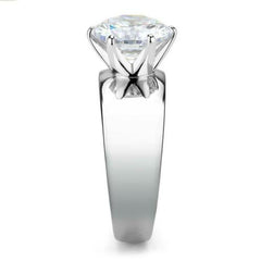 Jewellery Kingdom Solitaire Engagement Ring Cz Silver 3 Carat - Jewelry Rings - British D'sire