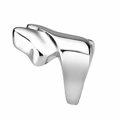 Jewellery Kingdom Stainless Steel Ladies Silver Ring Band - Jewelry Rings - British D'sire