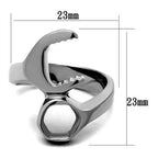 Jewellery Kingdom Stainless Steel Signet Unique Gift Mens Tool Ring (Silver) - Jewelry Rings - British D'sire