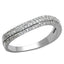 Jewellery Kingdom Sterling Silver 36mm Pave CZ Sparkling Wedding Ladies Eternity Band Ring - Jewelry Rings - British D'sire