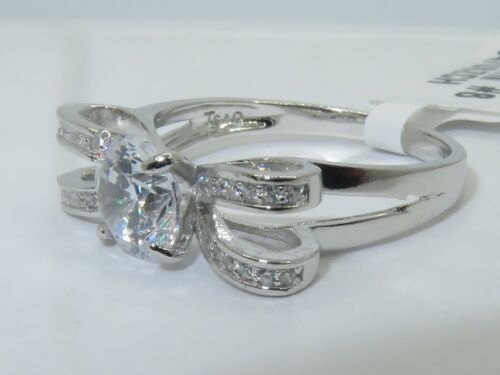 Jewellery Kingdom Sterling Silver Solitaire Pretty Handmade Ladies Bow Ring Secondary image