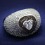 Jewellery Kingdom Womens Heart Dome Sterling Silver Simulated Diamond Micro Pave Ring - Jewelry Rings - British D'sire