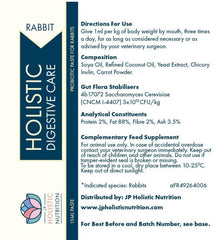 JP Holistic Digestive support for rabbits | Vet Approved - Pet Supplies - British D'sire