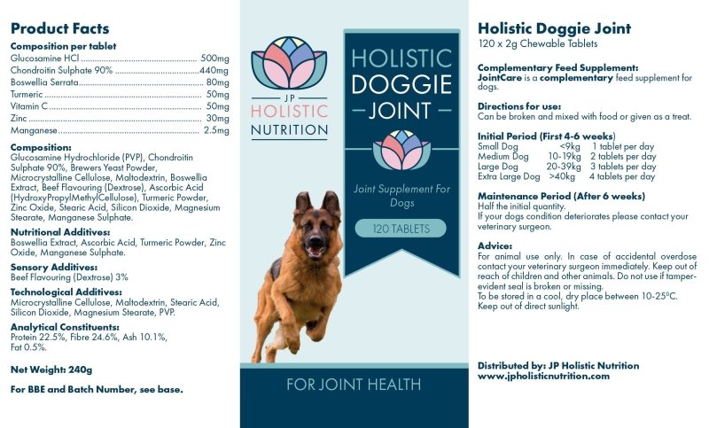 Holistic joint supplements for hot sale dogs