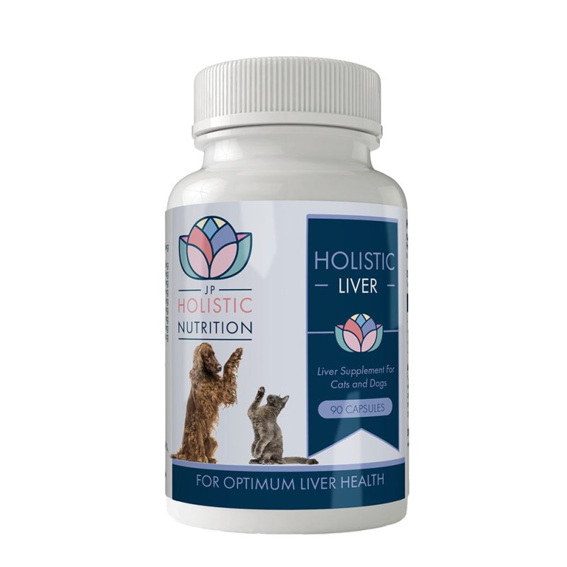 JP Holistic Liver supplement for Cats and Dogs 90 Capsules - Pet Supplies - British D'sire