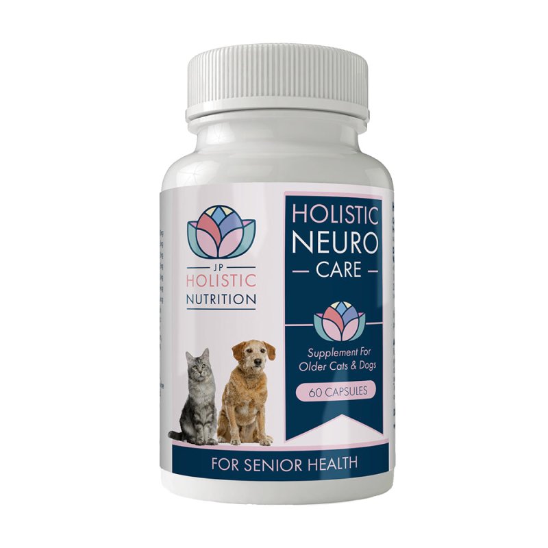 JP Holistic Neuro Care for Senior Cats and Dogs 60 Capsules - Pet Supplies - British D'sire