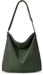 KALIDI Women's Thickened Corduroy Tote Bag with Zip Waterproof Shoulder Bag with Pockets Casual Crossbody Handbags with Adjustable Shoulder Straps for School, College, Work - British D'sire