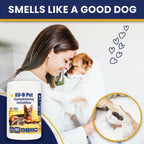 KIVEMA Daily Pet Wipes - Hypoallergenic Dog Wipes - Dog Grooming Wipes - Removes Dirt Buildup and Odor - Unscented - Cat and Dog Wipes for Paws and Butt - Cleaning Gloves & Cloths & Sets - British D'sire