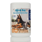 KIVEMA Dog Eye Wipes Tear Stain, Daily Cat Dog Eye Cleaner,Pet Tear Stain Remover. removes Dirt and Discharge Around The Eye and Ear Area. (80 Wipes Jar)… - Cleaning Gloves & Cloths & Sets - British D'sire