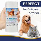 KIVEMA Dog Towels for Wet Fur and Muddy Paws. A roll of Non–Woven Thick Cloth Clean Dog Towel. for Dog, Cat and Puppies. (Dry roll 50 Units)… - Cleaning Gloves & Cloths & Sets - British D'sire