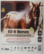KIVEMA Horses Super Multi-Towel roll - Non–Woven Thick Fabric Cloth Towel | High Absorbency Towel for Horses and Pets… - Cleaning Gloves & Cloths & Sets - British D'sire
