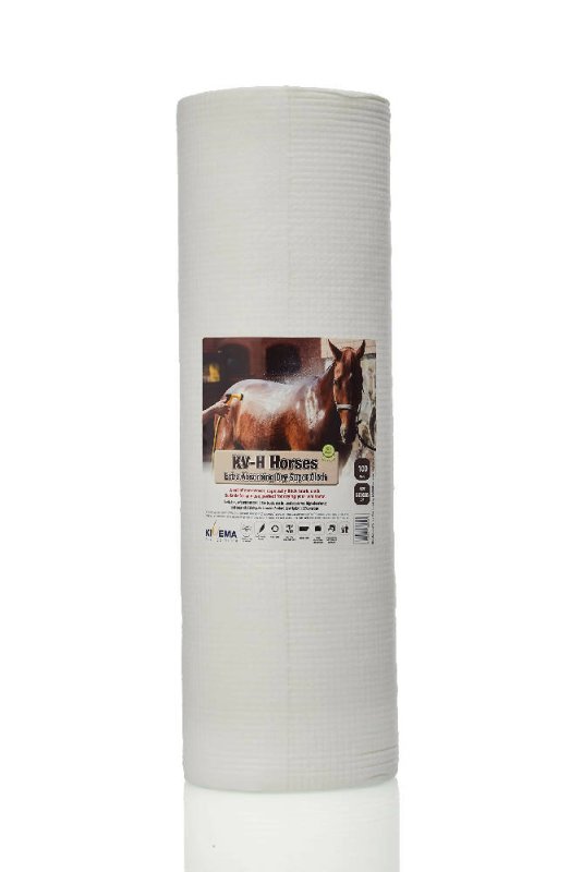 KIVEMA Horses Super Multi-Towel roll - Non–Woven Thick Fabric Cloth Towel | High Absorbency Towel for Horses and Pets… - Cleaning Gloves & Cloths & Sets - British D'sire