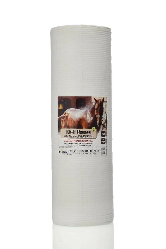 KIVEMA Horses Super Multi-Towel roll - Non–Woven Thick Fabric Cloth Towel | High Absorbency Towel for Horses and Pets… - Cleaning Gloves & Cloths & Sets - British D'sire