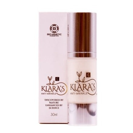 Klara Anti-Wrinkle Night Cream 30ml - Nourishing & Reducing Wrinkles With Organic Plant Oils with added Vitamins  Facial Moisturizer for Women. Secondary image
