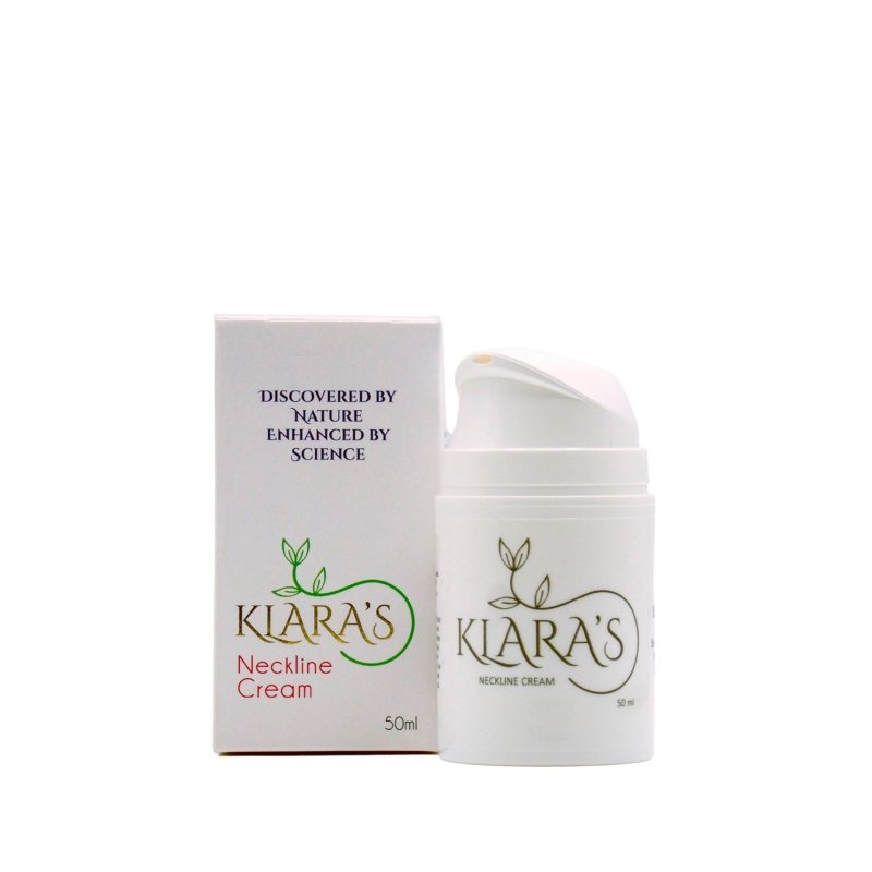 Klara's Nourishing Neckline Cream 50ml - Reduces Fine Lines Around the Neck With Organic Plant Oil, Vitamins Long-Lasting Moisturizing Neck Cream Secondary image