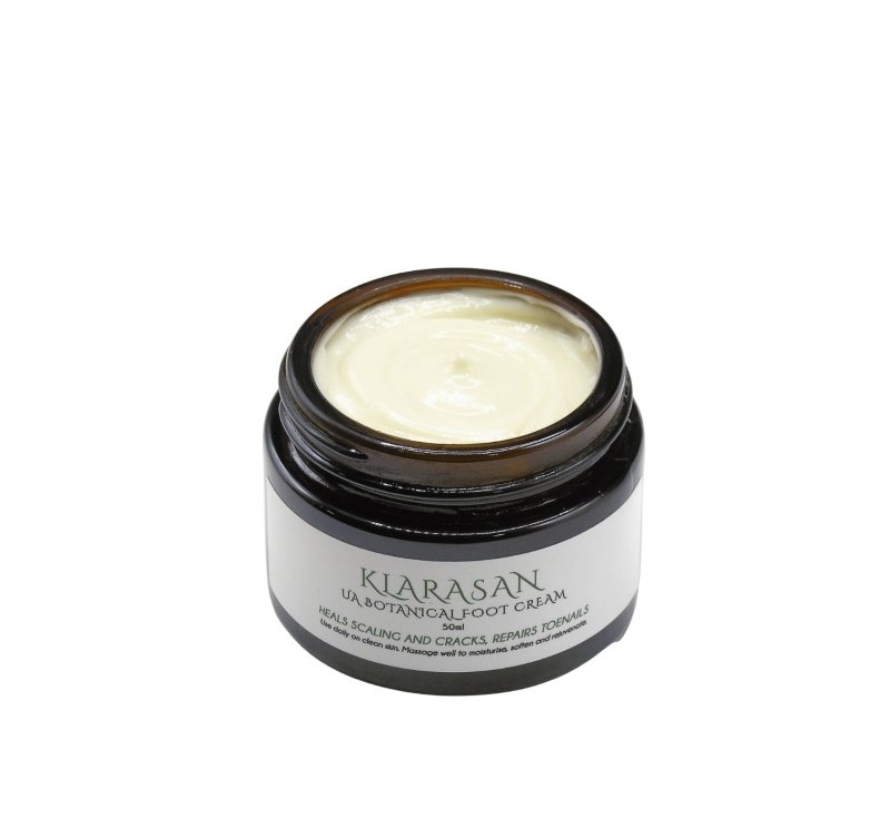 Klara's UA Botanical Foot Cream (50 ml jar) - Hands & Feet - British D'sire