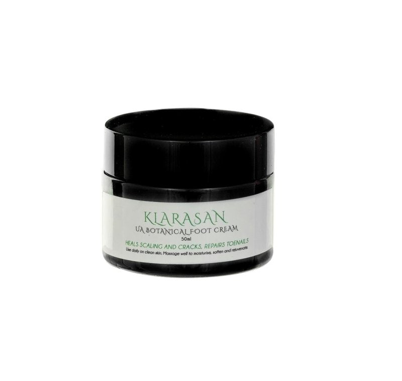 Klara's UA Botanical Foot Cream (50 ml jar) - Hands & Feet - British D'sire Main image