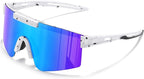 konqkin Cycling Glasses-Sports-Sunglasses-Mens-Womens-Polarised Sun Glasses UV400 Protection Ski Goggles Outdoor Bicycle Motorbike Driving Fishing Hiking Include 30 Colors - British D'sire