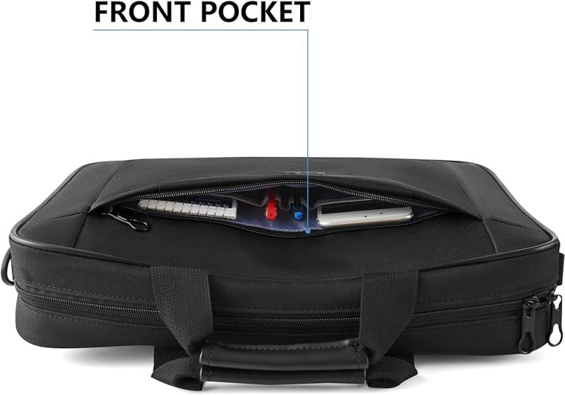 KROSER Laptop Bag 15.6 Inch Briefcase Laptop Shoulder Messenger Bag Water-Repellent Lightweight Urban Office Bag Business Carrying Handbag School Computer Bag for Men/Women - British D'sire