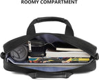 KROSER Laptop Bag 15.6 Inch Briefcase Laptop Shoulder Messenger Bag Water-Repellent Lightweight Urban Office Bag Business Carrying Handbag School Computer Bag for Men/Women - British D'sire