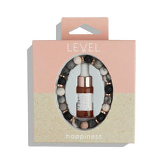 Lava Bead Aromatherapy Bracelet with Essential Oils - Happiness - Aromatherapy Bracelet - British D'sire