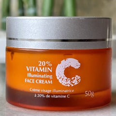 L'Avyanna 20% Vitamin C Illuminating Face Cream with hyaluronic acid and arbutin 50g - Face Care - British D'sire
