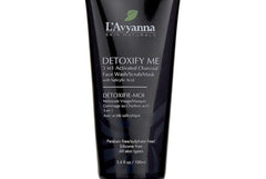 L'Avyanna Detoxify Me 3 in 1 Activated Charcoal Face Wash/Scrub/Mask with Salicylic Acid 100ml - Face Care - British D'sire