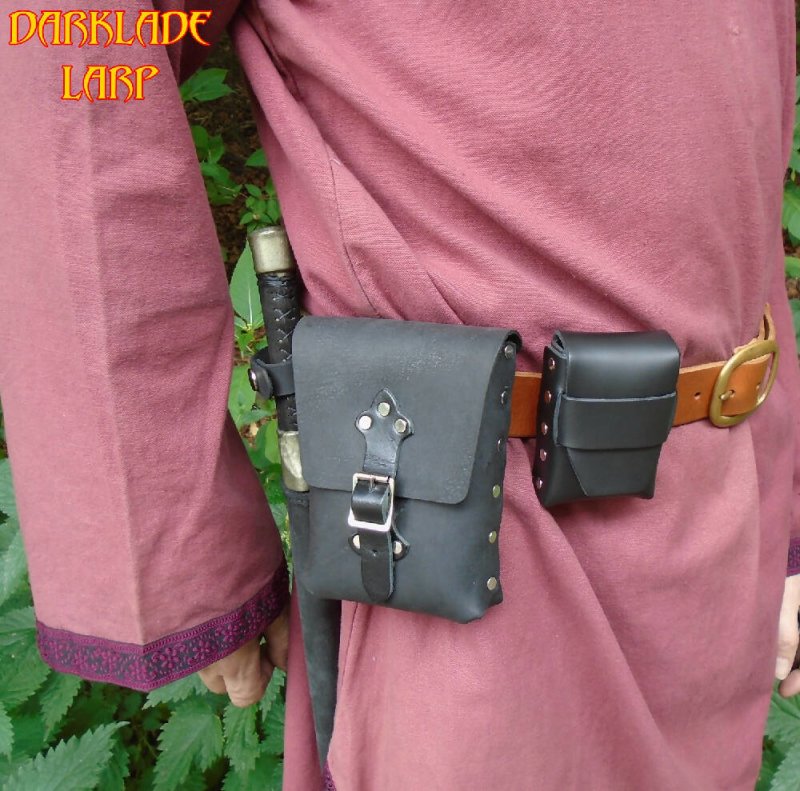 Leather Belt Pouch - Bags & Accessories - British D'sire