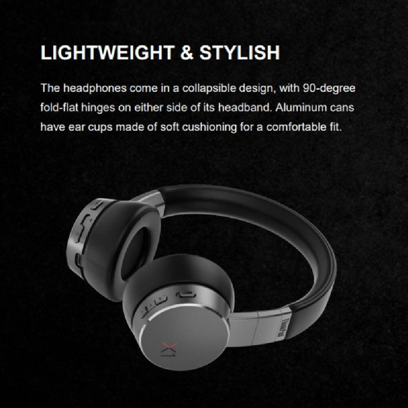 Lenovo ThinkPad X1 Head-mounted Active Noise Reduction Bluetooth Headphones - Headphone - British D'sire