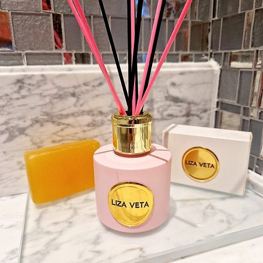Liza Veta Bergamot & Patchouli Reed Diffuser 100 ml - Air Freshener - British D'sire