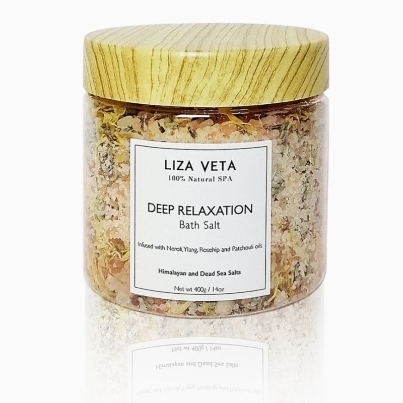 Liza Veta Deep Relaxation Bath Salt 400g - Bath & Shower - British D'sire