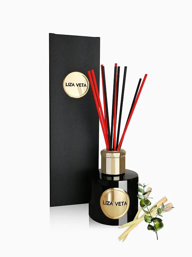 Liza Veta Eucalyptus & Lemongrass Reed Diffuser 100ml - Air Freshener - British D'sire