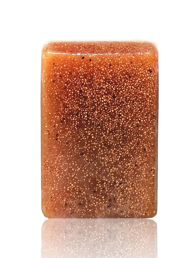 Liza Veta Exfoliating Sweet Orange & Patchouli Soap Bar - Bath & Shower - British D'sire