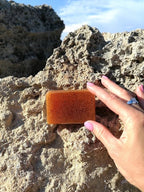 Liza Veta Exfoliating Sweet Orange & Patchouli Soap Bar - Bath & Shower - British D'sire