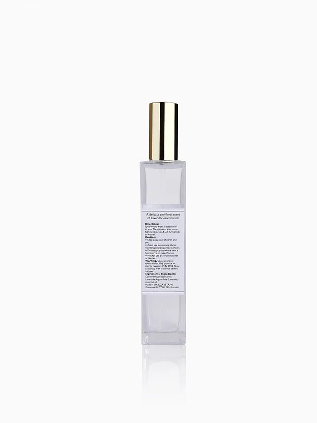 Liza Veta Lavender Home & Linen Spray - Air Freshener - British D'sire