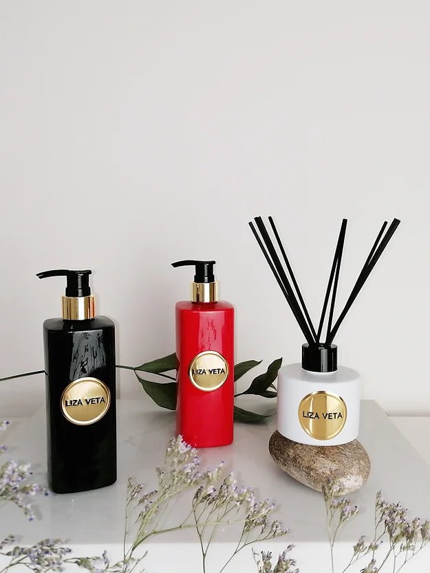 Liza Veta Neroli & Ylang-Ylang Reed Diffuser - Pink & White - Air Freshener - British D'sire