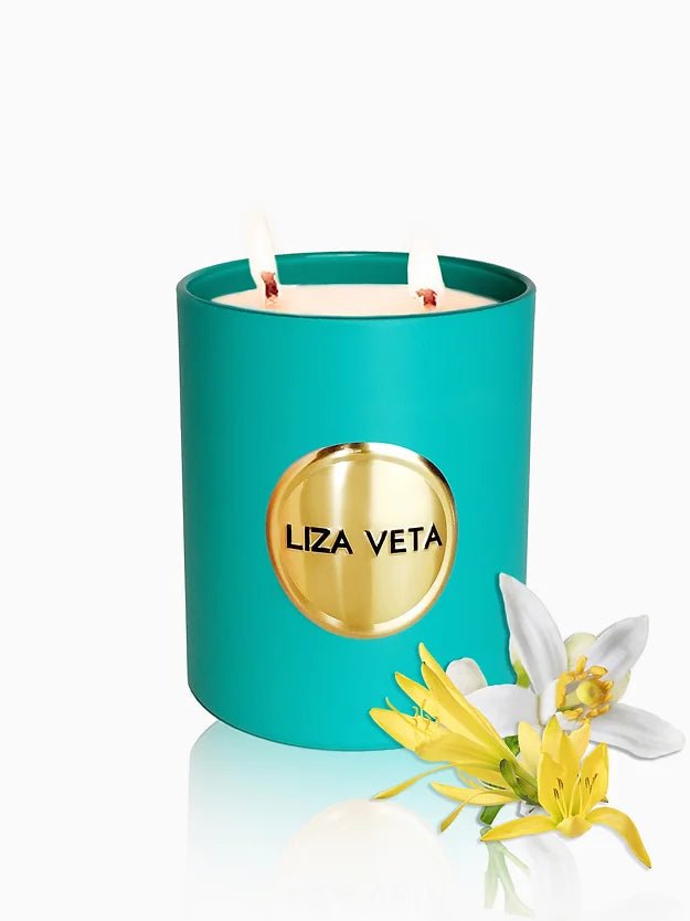 Liza Veta Neroli & Ylang-Ylang Scented Candle - Candles & Lanterns - British D'sire