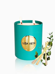 Liza Veta Sweet Orange & Bergamot Scented Candle - Candles & Lanterns - British D'sire