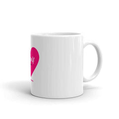 Love Myself First - Pink Heart - Mug - Mugs - British D'sire