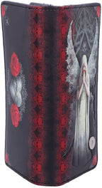 Love Remains Anne Stokes Embossed Purse 18.5Cm Black, PU, One Size - Women's Wallets - British D'sire