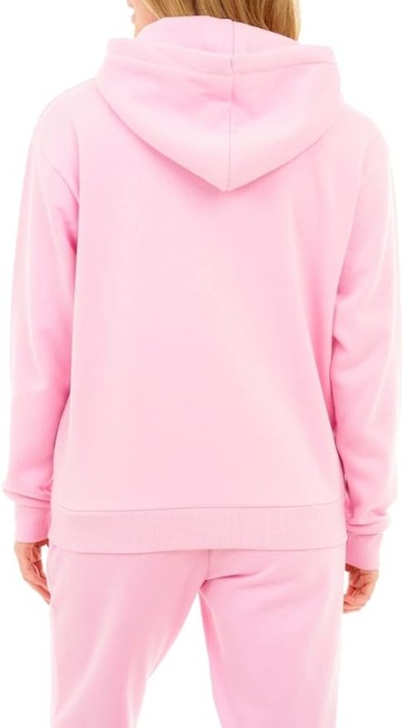 M17 Womens Ladies Recycled Oversized Hoodie Soft Cosy Sweatshirt Hooded Top Long Sleeve Pullover with Pocket (XL, Pink) 5056242845003 - British D'sire