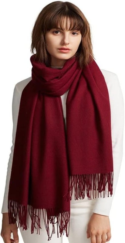 MaaMgic Scarves for Women Pashmina Shawl Wrap Wedding Party Blanket Girls Large Soft Scarves - Women's Scarves - British D'sire