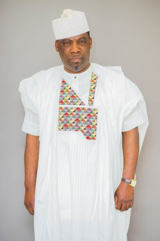 Mario Thompson Exclusive African Agbada (White) - Mens Suits - British D'sire