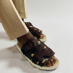 Mario Thompson Exclusive Comfortable Slide Slippers (Camouflag) - Mens Flip Flops - British D'sire