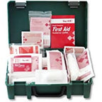 Max.Medsurge - HSE Compliant - Travel & Workplace First Aid Kit for 1 - 10 Persons - Health Kits & Combos - British D'sire